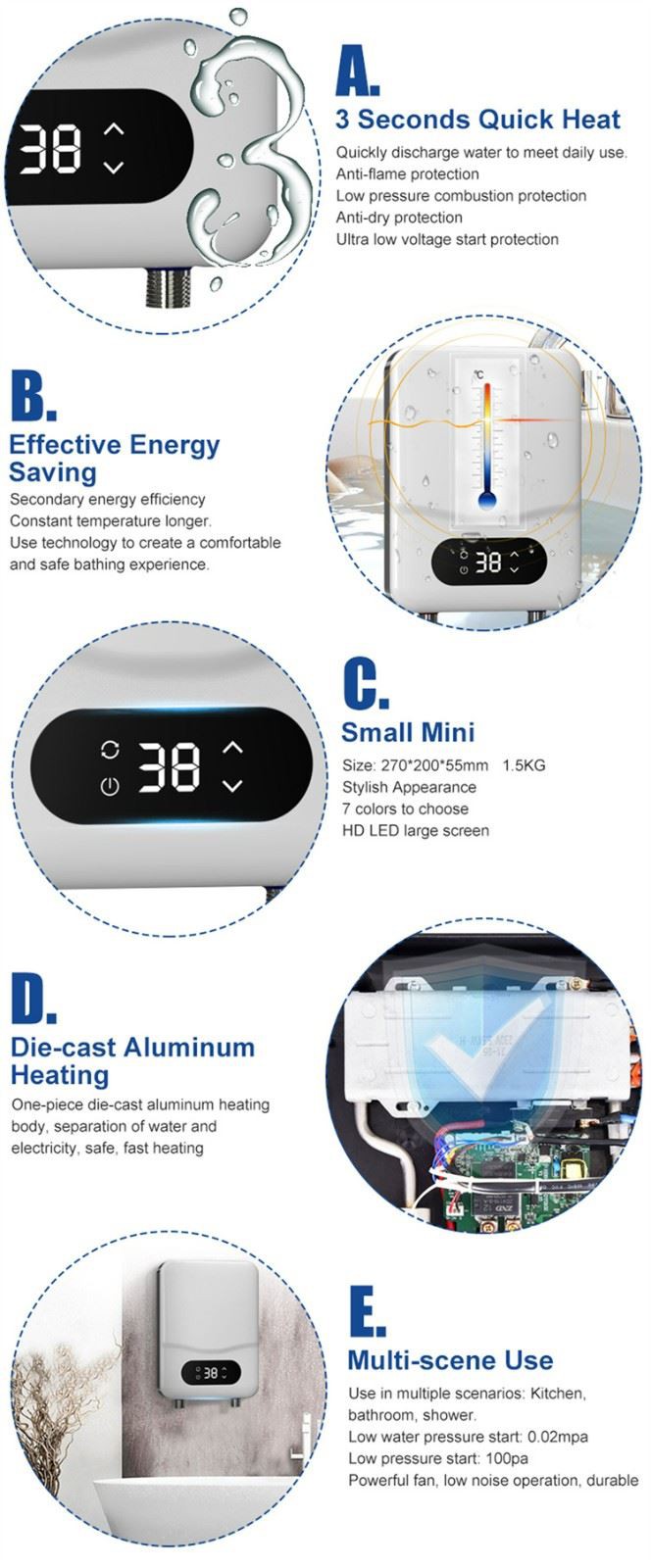 electric instant water heater for shower electric instant water heater for shower