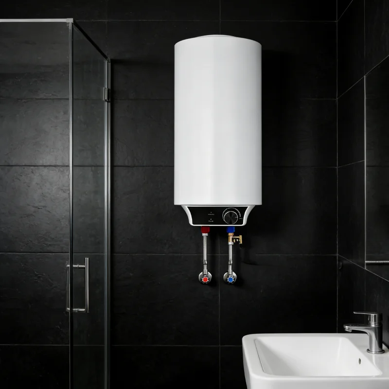 80L Digital Display Wall-Mounted Electric Water Heater