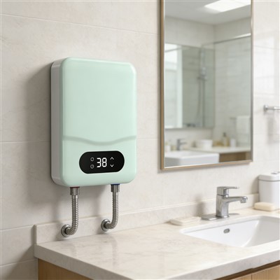 Calentador de agua eléctrico sin tanque para interiores